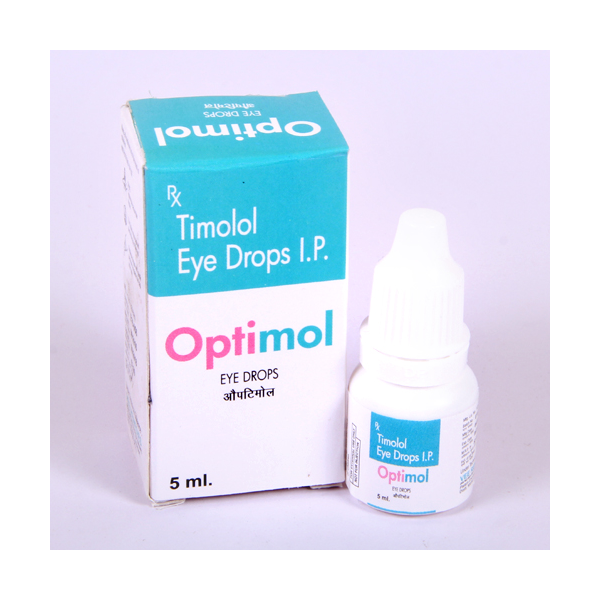 OPTIMOL Timolol Maleate 0.5 (5mg / mL) Sterile Ophthalmic Solution
